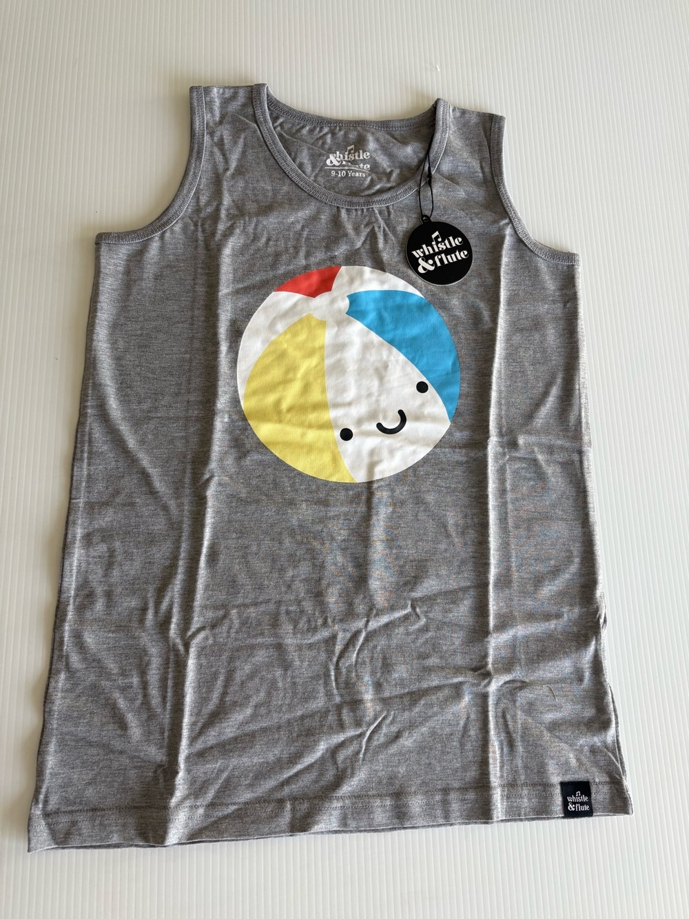 9/10yr NEW Whistle And Flute Tank Top